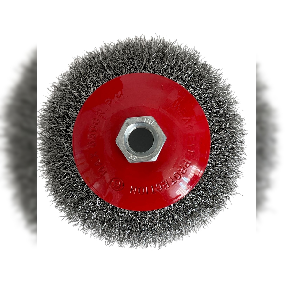 Vago-Tools 12x Rundbürste 100mm gewellt Winkelschleifer Image