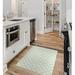White Rectangle 3' x 5' Kitchen Mat - East Urban Home Checkered Charcoal/Area Rug Synthetics | Wayfair 83D9C8FC686A4C7495AEEBDF2A6BD8DA