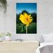 Gracie Oaks Yellow Sunflower In Bloom During Daytime 57 - 1 Piece Rectangle Graphic Art Print On Wrapped Canvas in Green/Yellow | Wayfair