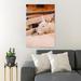 Rosalind Wheeler Sheep On Brown en Fence During Daytime 1 - 1 Piece Rectangle Graphic Art Print On Wrapped Canvas in White | Wayfair