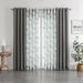 Red Barrel Studio® Ellerkamp Kate Aurora Biscayne Bay Floral Sheer Grommet Curtain Panels Polyester in Gray | 84 H x 52 W in | Wayfair