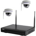 INKO-22M2D i22m2d wlan IP-Kit videocamere sorveglianza 4 canali con 2 camere 1920 x 1080 Pixel