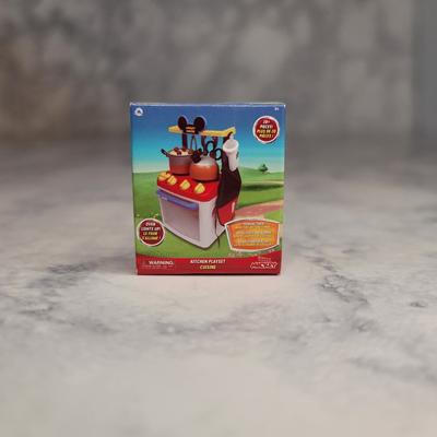 Disney Toys | Disney Mini Brands Mickey Kitchen Playset Miniature | Color: Brown | Size: Os