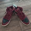 Nike Shoes | Air Jordan Retro 1 Mid Youth Sz 3 | Color: Red | Size: 3bb