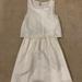 Madewell Dresses | Madewell Dress With Eyelet Detail And Open Back | Color: Cream | Size: 2