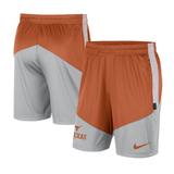 Men's Nike Texas Orange/Gray Longhorns Team Performance Knit Shorts