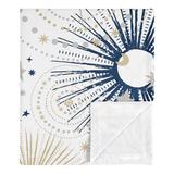 Sweet Jojo Designs Polyester Baby Blanket in Blue/Gray/White | 36 H x 30 W in | Wayfair Blanket-Celestial-BU