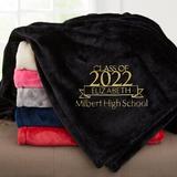 Personalization Mall Graduation Personalized Blanket Polyester | 60 H x 80 W in | Wayfair 23202-LB