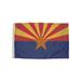 Arlmont & Co. Arizona Nylon 3 x 5 ft. House Flag w/ Heading & Grommets in Blue/Red/Yellow | 1.5 H x 6.25 W in | Wayfair