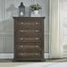 Temple Cloud 5 Drawer 42" W Chest Wood in Brown Laurel Foundry Modern Farmhouse® | 56 H x 42 W x 18 D in | Wayfair A4DC447598C64127BFC6AE5132ADEE75