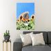 Gracie Oaks Yellow Sunflower In Close Up Photography During Daytime 3 - 1 Piece Rectangle Graphic Art Print On Wrapped Canvas in Blue/Yellow | Wayfair