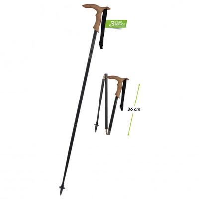 Komperdell - Walking Staff FXP - Gehstock Länge 85 cm schwarz