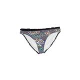 Kenneth Cole New York Swimsuit Bottoms: Blue Paisley Swimwear - Women's Size Large