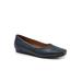 Women's Vellore Ballerina Flat by SoftWalk in Navy (Size 7 M)