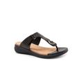 Women's Talara Sandal by SoftWalk in Black (Size 6 1/2 M)