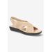 Women's Claudia Sandal by Easy Street in Sand (Size 9 M)