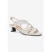 Women's Tristen Sandal by Easy Street in White (Size 11 M)