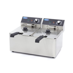 Elektro Fritteuse Maxima – 2 x 8 Liter