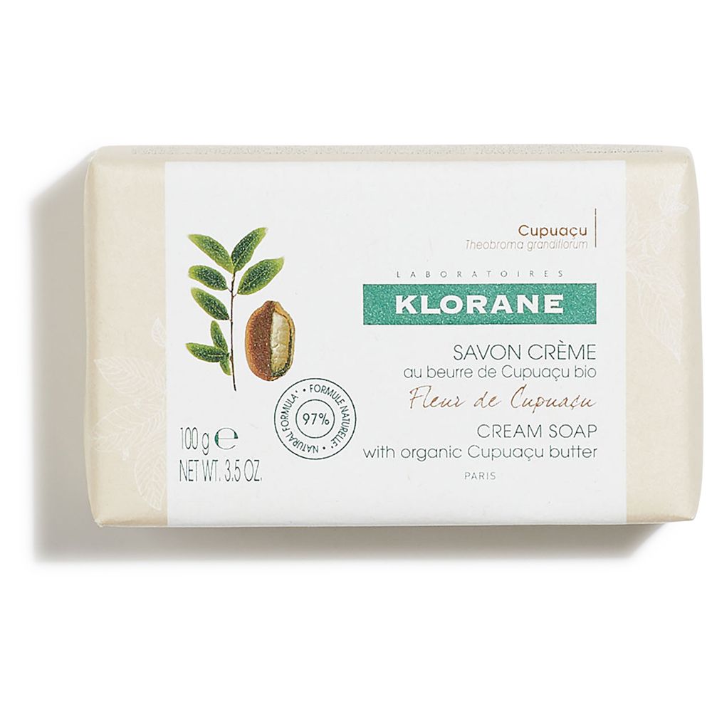 Klorane Crema Sapone Fiore di Cupuaçu 100g - Pelle da secca a molto 10