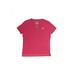 Under Armour Short Sleeve T-Shirt: Pink Tops - Kids Girl's Size Large