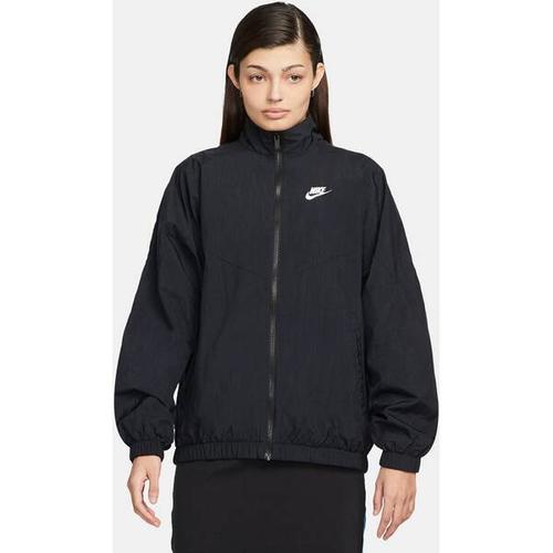 NIKE Damen Jacke W NSW ESSNTL WR WVN JKT, Größe XL in Schwarz