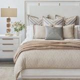 Eastern Accents Park City by Barclay Butera Woven Fringe Decorative Square Pillow Cover & Insert /Polyfill blend | 22 H x 22 W x 6 D in | Wayfair