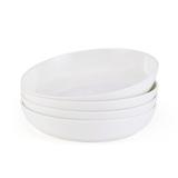 Mikasa Samantha Chip Resistant Set of 4 Pasta Bowls Set Bone China/Ceramic in White | 1.75 H x 9 W x 0 D in | Wayfair 5285426