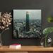 Latitude Run® High Rise Buildings During Daytime - 1 Piece Rectangle Graphic Art Print On Wrapped Canvas in Gray | 12 H x 12 W x 2 D in | Wayfair