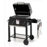 Bighouse It - bbq Barbecue a Carbone Carbonella Griglia in Acciaio Inox da Giardino Portatile