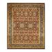 Overton Hand Knotted Wool Vintage Inspired Traditional Mogul Red Area Rug - 8' 2" x 10' 0"