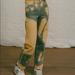 Urban Outfitters Jeans | Bdg High-Waisted Baggy Jean Green Acid Wash By Urban Outfitters. | Color: Green | Size: 28