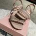 Kate Spade Shoes | Kate Spade Clara Learher Sandal | Color: Pink | Size: 8