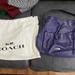 Coach Bags | Coach Women’s Purple Leather Handbag | Color: Purple | Size: Os