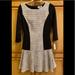 Jessica Simpson Dresses | Jessica Simpson Dress Long Black And White Tweed Print Dress | Color: Black/White | Size: 4
