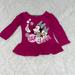 Disney Shirts & Tops | Disney Toddler Minnie Mouse Long Sleeve Shirt | Color: Gray/Pink | Size: 2tg