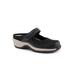 Women's Arcadia Adjustable Clog by SoftWalk in Black (Size 7 M)