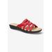 Women's Sheri Sandal by Easy Street in Red (Size 8 M)