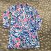 Lilly Pulitzer Dresses | Girls Lilly Pulitzer Skipper Dress In Euc, Size A Large (8-10) | Color: Blue/Pink | Size: Lg