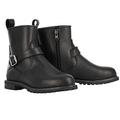 Oxford Sofia Ladies Leather Waterproof Classic Short Motorcycle Boots (Black, uk_footwear_size_system, adult, women, numeric, medium, numeric_4)