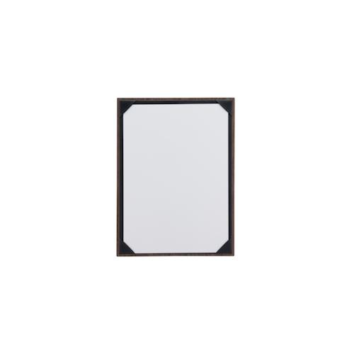 „Securit® Album Speisekarte „“Walnut Range““, Walnussholz, mit Fotoecken um eine A4 Seite darzustellen, Walnuss 32×23,3×0,7cm | 0,3kg“