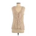 Gap Sleeveless Blouse: Tan Tops - Women's Size Small