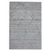 Silver Rectangle 3'x5' Area Rug - Dakota Fields Hand Woven Overtufted Kilim Geometric Polypropylene Area Rug 60.0 x 36.0 x 0.2 in white | Wayfair