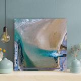 Highland Dunes Aerial View Of Beach During Daytime 3 - 1 Piece Square Graphic Art Print On Wrapped Canvas in Brown/Green | Wayfair