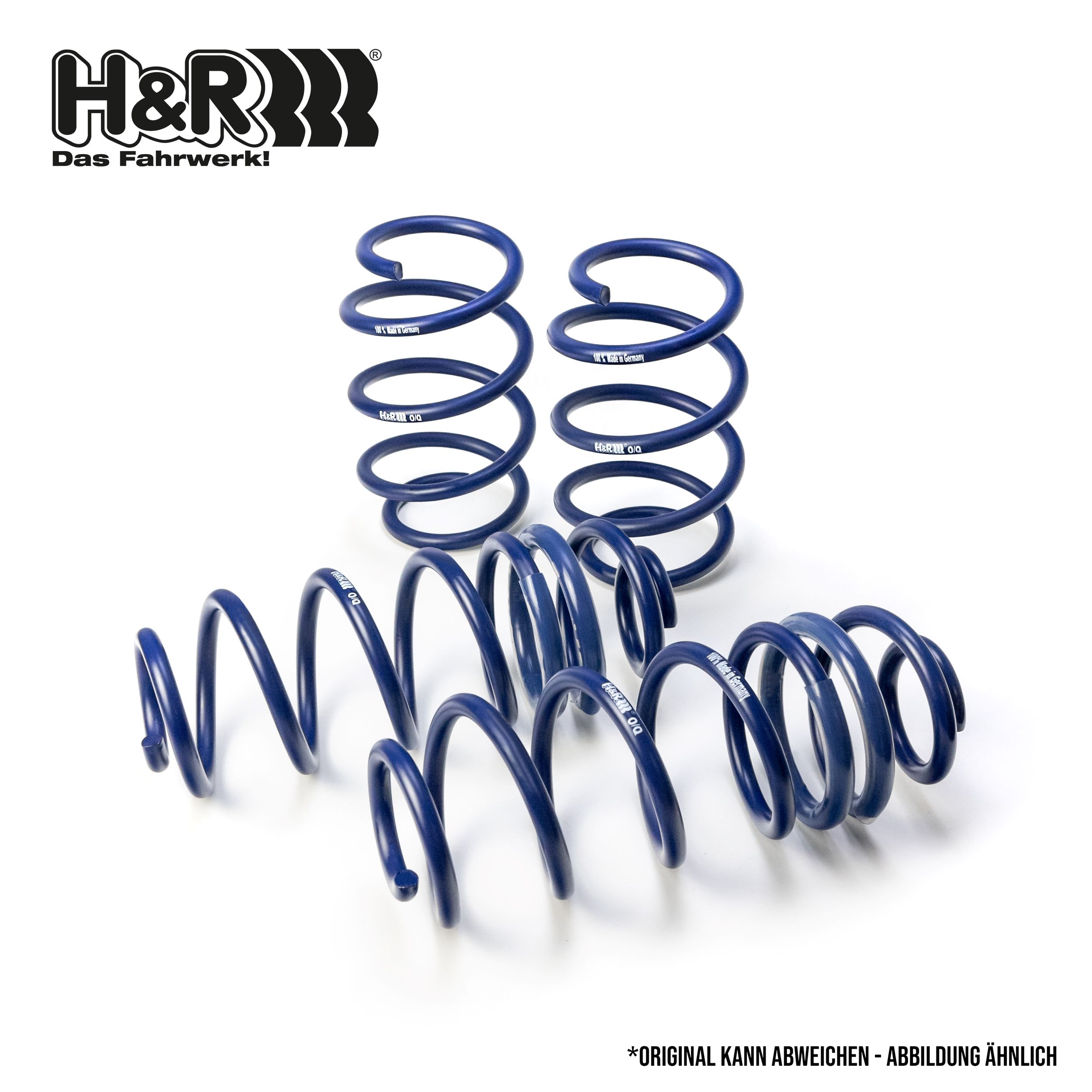 H&R Fahrwerksatz, Federn Sportfedersätze/Performance Lowering Springs für VW SEAT SKODA 28755-3 Image
