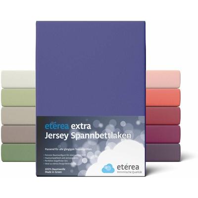 etérea Extra Jersey Spannbettlaken Marine 180x200 - 200x220 cm Image