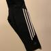 Adidas Bottoms | Adidas Girls Legging Cropped Size M | Color: Black/White | Size: Mg