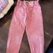 Zara Bottoms | Like New Toddler Girl Red Wash Jeans | Color: Red | Size: 3-4