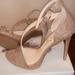 Jessica Simpson Shoes | Jessica Simpson Gold Sparkle Mesh Sandal | Color: Gold | Size: 8.5