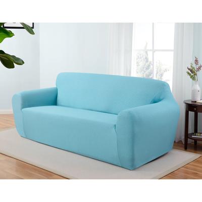 Kathy Ireland Ingenue Sofa Cover by Kathy Ireland in Aqua (Size SOFA)