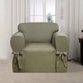 Kathy Ireland Garden Retreat Chair Cover by Kathy Ireland in Sage (Size CHAIR)